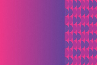 Dalgalı Eğri Dairesel ve Dairesel Şekiller ve Tasarımlar Mor ve Kırmızı Renkler Kütleli Doku Modern Soyut Arkaplan Geometrik Arkaplan