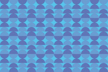 Dalgalı Eğri Dairesel ve Dairesel Şekiller ve Tasarımlar Mavi Renkler Kütleli Doku Modern Soyut Arkaplan Geometrik Arkaplan