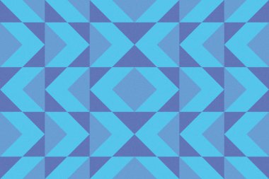 Üçgen ve Üçgen Şekiller ve Tasarımlar Mavi Renkler Taneli Doku Modern Soyut Arkaplan Geometrik Arkaplan