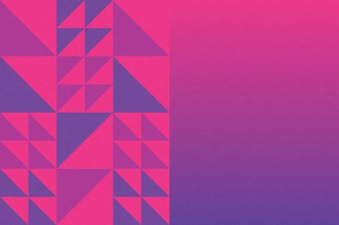 Üçgen ve Üçgen Şekiller ve Tasarımlar Mor ve Kırmızı Renkler Kütleli Doku Modern Soyut Arkaplan Geometrik Arkaplan