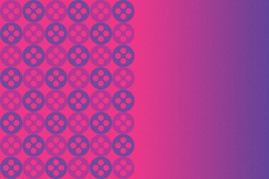 Dalgalı Eğri Dairesel ve Dairesel Şekiller ve Tasarımlar Mor ve Kırmızı Renkler Kütleli Doku Modern Soyut Arkaplan Geometrik Arkaplan