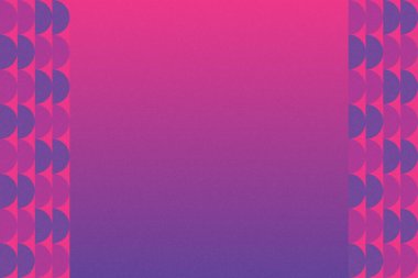 Dalgalı Eğri Dairesel ve Dairesel Şekiller ve Tasarımlar Mor ve Kırmızı Renkler Kütleli Doku Modern Soyut Arkaplan Geometrik Arkaplan