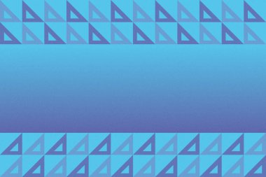 Üçgen ve Üçgen Şekiller ve Tasarımlar Mavi Renkler Taneli Doku Modern Soyut Arkaplan Geometrik Arkaplan