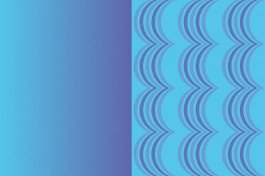 Dalgalı Eğri Dairesel ve Dairesel Şekiller ve Tasarımlar Mavi Renkler Kütleli Doku Modern Soyut Arkaplan Geometrik Arkaplan