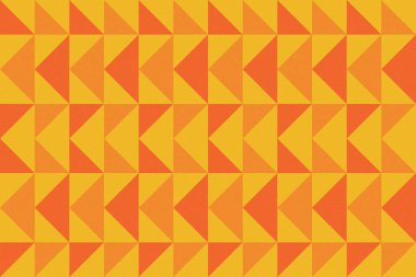 Üçgen ve Üçgen Şekiller ve Tasarımlar Turuncu ve Sarı Renkler Taneli Doku Modern Soyut Arkaplan Geometrik Arkaplan