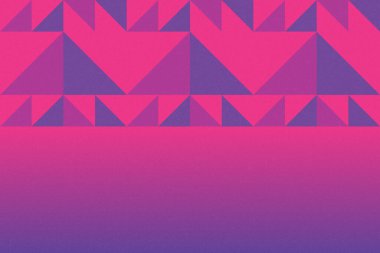 Üçgen ve Üçgen Şekiller ve Tasarımlar Mor ve Kırmızı Renkler Kütleli Doku Modern Soyut Arkaplan Geometrik Arkaplan