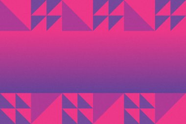 Üçgen ve Üçgen Şekiller ve Tasarımlar Mor ve Kırmızı Renkler Kütleli Doku Modern Soyut Arkaplan Geometrik Arkaplan