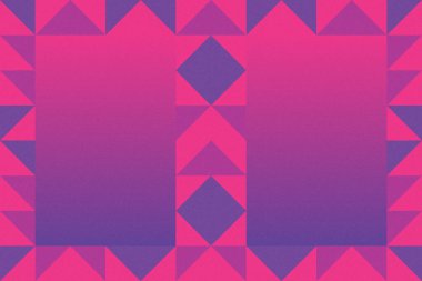 Üçgen ve Üçgen Şekiller ve Tasarımlar Mor ve Kırmızı Renkler Kütleli Doku Modern Soyut Arkaplan Geometrik Arkaplan
