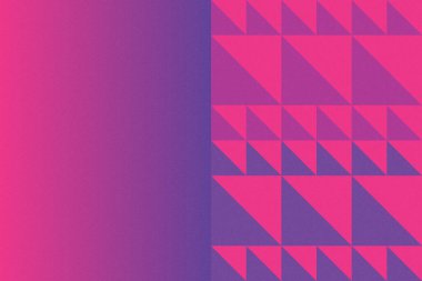 Üçgen ve Üçgen Şekiller ve Tasarımlar Mor ve Kırmızı Renkler Kütleli Doku Modern Soyut Arkaplan Geometrik Arkaplan