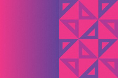 Üçgen ve Üçgen Şekiller ve Tasarımlar Mor ve Kırmızı Renkler Kütleli Doku Modern Soyut Arkaplan Geometrik Arkaplan