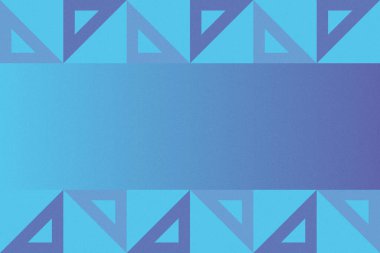 Üçgen ve Üçgen Şekiller ve Tasarımlar Mavi Renkler Taneli Doku Modern Soyut Arkaplan Geometrik Arkaplan