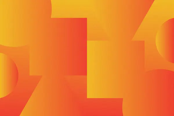 Çember ve Kare Şekiller ve Tasarımlar Turuncu ve Sarı Renkler Taneli Doku Modern Soyut Arkaplan Geometrik Arkaplan