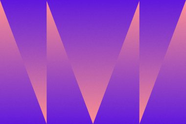 Üçgen ve Üçgen Şekiller ve Tasarımlar Mor ve Turuncu Renkler Karıncalı Doku Modern Soyut Arkaplan Geometrik Arkaplan