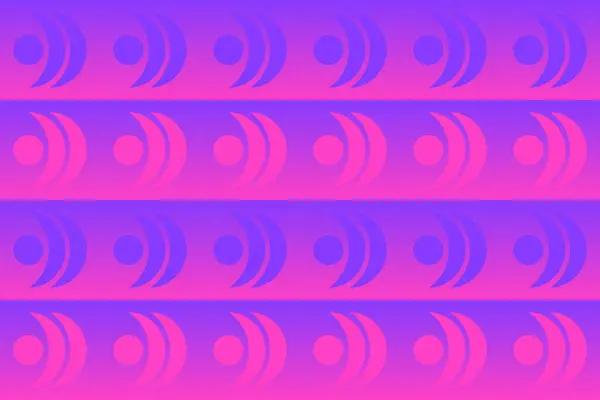 Dalgalı Eğri Dairesel ve Dairesel Şekiller ve Tasarımlar Mor Renkler Taneli Doku Modern Soyut Arkaplan Geometrik Arkaplan