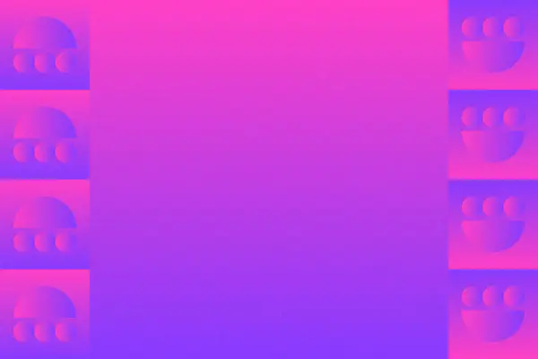 Dalgalı Eğri Dairesel ve Dairesel Şekiller ve Tasarımlar Mor ve Kırmızı Renkler Kütleli Doku Modern Soyut Arkaplan Geometrik Arkaplan