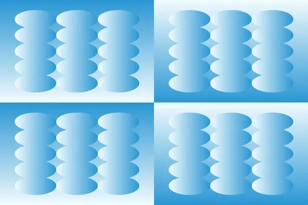 Dalgalı Eğri Dairesel ve Dairesel Şekiller ve Tasarımlar Mavi Renkler Kütleli Doku Modern Soyut Arkaplan Geometrik Arkaplan