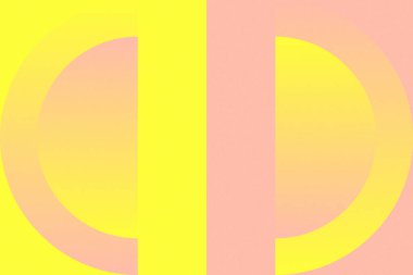 Dairesel ve Çember Şekiller ve Tasarımlar Turuncu ve Sarı Renkler Taneli Doku Modern Soyut Arkaplan Geometrik Arkaplan