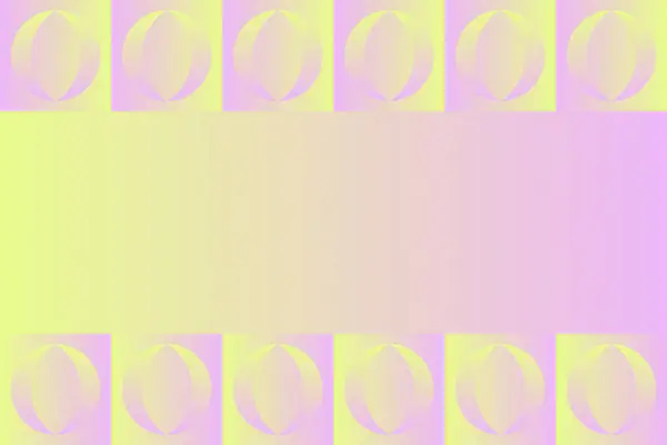 Dalgalı Eğri Dairesel ve Dairesel Şekiller ve Tasarımlar Mor ve Sarı Renkler Kütleli Doku Modern Soyut Arkaplan Geometrik Arkaplan