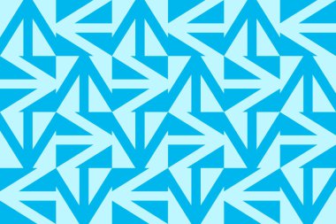 Mavi Renkler Geometrik Desen Soyut Arkaplan Geometrik Arkaplan Üçgen Şekiller ve Tasarımlar