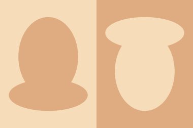 Geometrik Arkaplan Çemberi Şekilleri ve Tasarımları Kahverengi Renkler Soyut Arkaplan