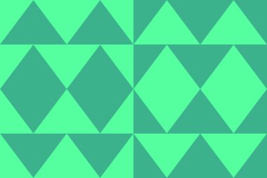 Üçgen Şekiller ve Tasarımlar Yeşil Renkler Geometrik Desen Soyut Arkaplan Geometrik Arkaplan