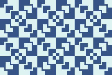 Mavi Renkler Geometrik Desen Soyut Arkaplan Geometrik Arkaplan Dikdörtgeni ve Kare Şekiller ve Tasarımlar