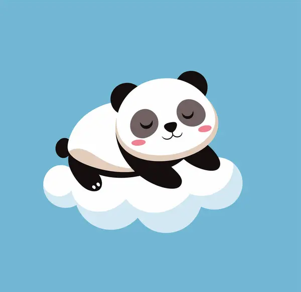 Uçan panda bulutlarda uyur. 