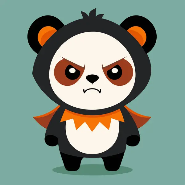 Bebek panda cadılar bayramı kostümü kullan 