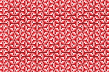 Kırmızı Renkli Dinamik Geometrik Gradyan Soyut Arkaplan Tasarımı