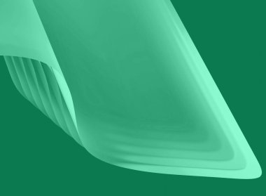 Canlı Yeşil Eğri Arkaplan Modern Projeler için Soyut Tasarım