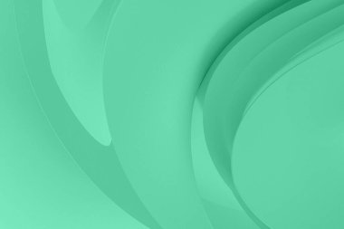 Canlı Yeşil Eğri Arkaplan Modern Projeler için Soyut Tasarım