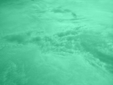 Büyüleyici Yeşil Akışkan Soyut: Organik Akış ve Sıvı Sanat Arkaplanı