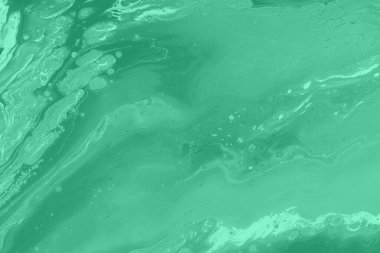 Büyüleyici Yeşil Akışkan Soyut: Organik Akış ve Sıvı Sanat Arkaplanı