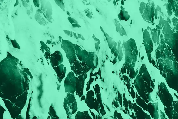 Canlı Yeşil Gürültü ve Statik Soyut Arkaplan Fütürist Dijital Doku