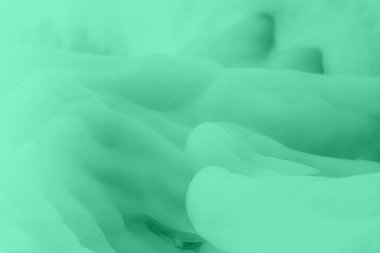 Canlı Yeşil Gürültü ve Statik Soyut Arkaplan Fütürist Dijital Doku