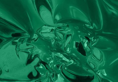 Canlı Yeşil Gürültü ve Statik Soyut Arkaplan Fütürist Dijital Doku