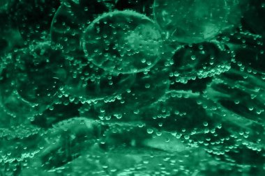 Canlı Yeşil Gürültü ve Statik Soyut Arkaplan Fütürist Dijital Doku