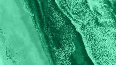 Canlı Yeşil Gürültü ve Statik Soyut Arkaplan Fütürist Dijital Doku