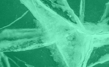 Canlı Yeşil Gürültü ve Statik Soyut Arkaplan Fütürist Dijital Doku