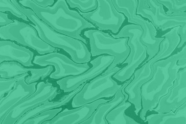 Canlı Yeşil Gürültü ve Statik Soyut Arkaplan Fütürist Dijital Doku