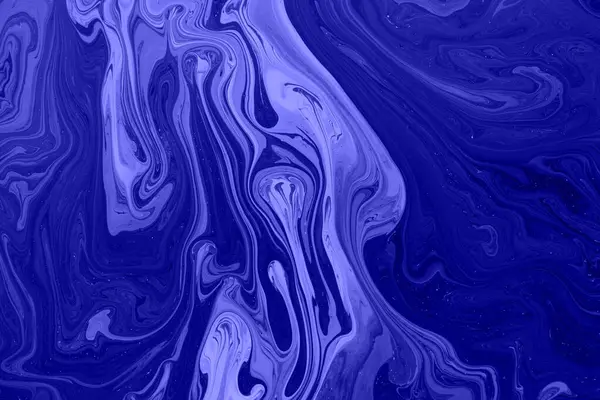 stock image Mesmerizing Navy Fluid Abstract: Organic Flow and Liquid Art Background