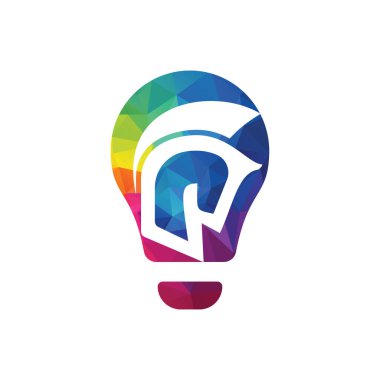 At şövalyesi satranç vektör logosu tasarım şablonu.