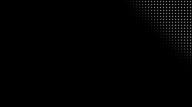 animasyon teknolojik soyut arkaplan, yarım ton retro rasgele ve soluk noktalar hareket dokusu fon, modern döngü animasyonu