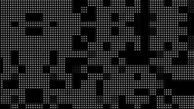 Yarım ton noktalı doku arkaplanı, çizgi roman tarzı noktalar ve ızgara deseni soyut canlandırılmış arkaplan