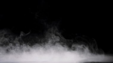 Gerçekçi yükselen duman bulutu atmosferik sis hareketi arka plan, sonsuz döngü animasyonu ile animasyon, birleştirme ve karıştırma modu için mükemmel