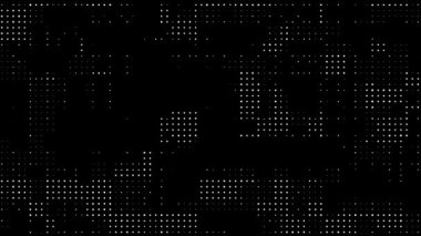 modern teknoloji yarım ton noktalı hareket soyut arkaplan, noktalar ve ızgara dikişsiz döngü örtüsü, arkaplan görüntüsü