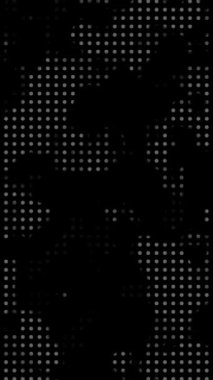 dikey görüntüleme yarım ton noktalı antika doku soyut arkaplan dikişsiz döngü canlandırması