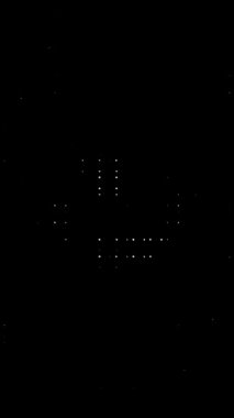 dikey siyah yarım ton noktalı doku soyut retro vintage döngü arka plan animasyonu