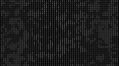 Kusursuz noktalar ve ızgara yarım ton canlandırılmış retro doku soyut döngü hareket arkaplanı, vintage efekt için kaplama