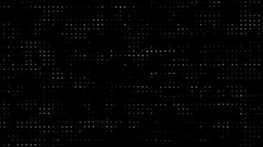 modern noktasız yarım tonlu animasyon retro desen soyut döngü hareket arkaplanı, vintage etkisi için kaplama